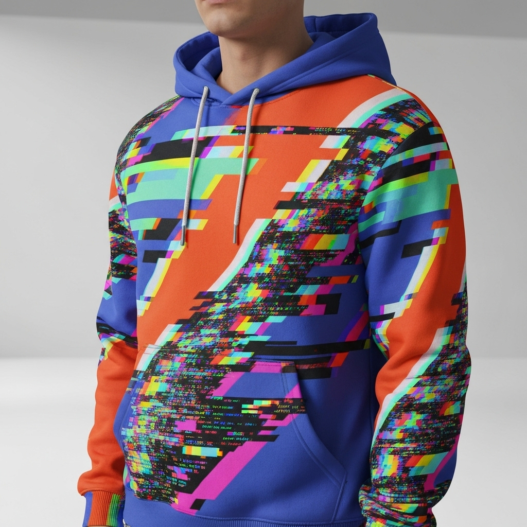 Glitch Mode Hoodie