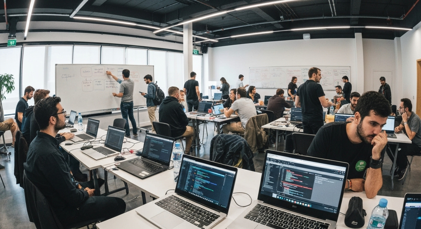 A glimpse of the PixelHood Madrid workshop